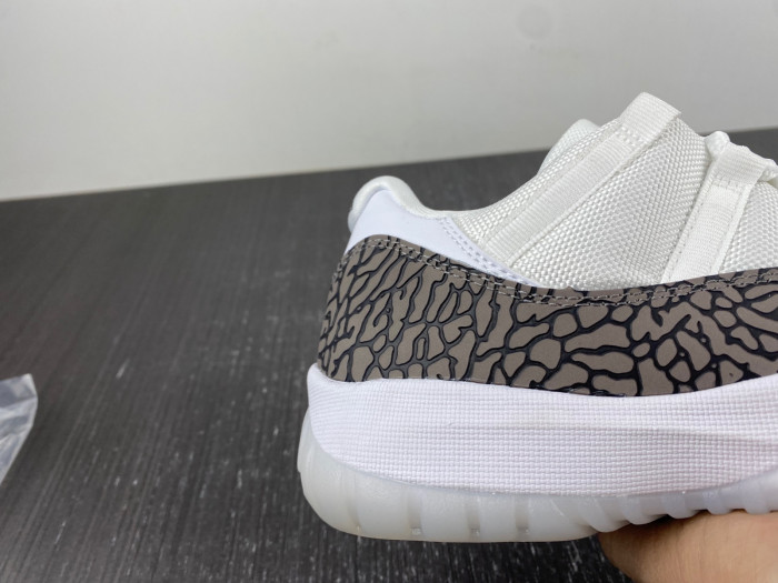 air jordan 11 low "cement grey" av2187-140.
