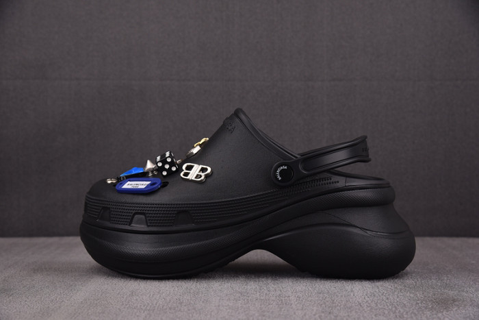 balenciaga jibbitz charm Cr*0*s mules