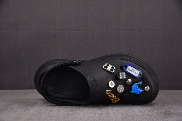 balenciaga jibbitz charm Cr*0*s mules