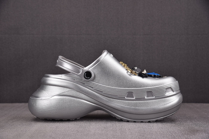 balenciaga jibbitz charm Cr*0*s mules