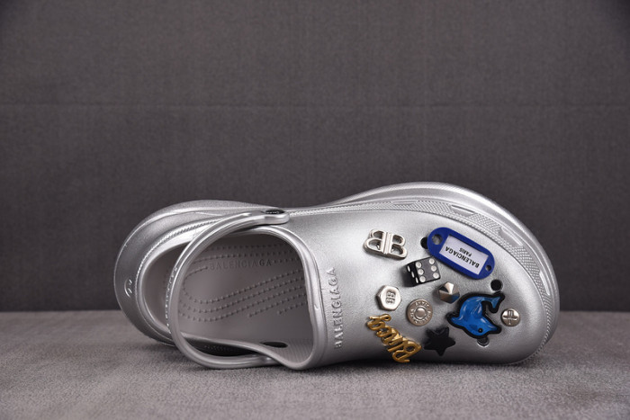 balenciaga jibbitz charm Cr*0*s mules