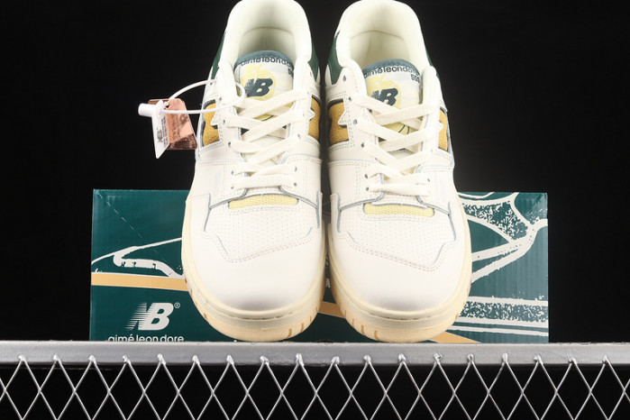 new balance 550 aime leon dore natural green bb550a2