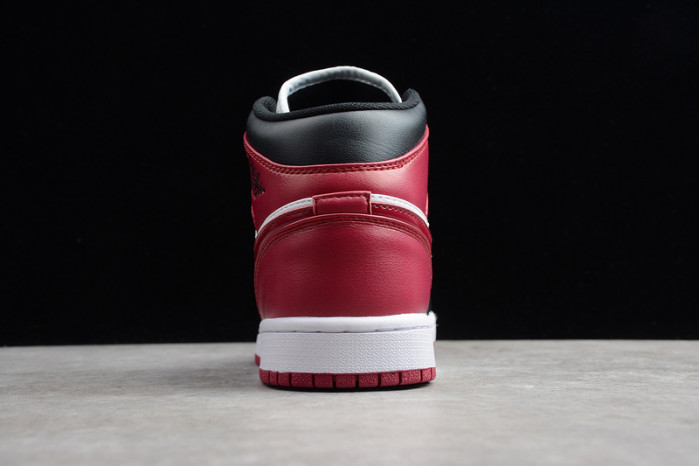 air jordan 1 mid se black dark beetroot cz4385-016