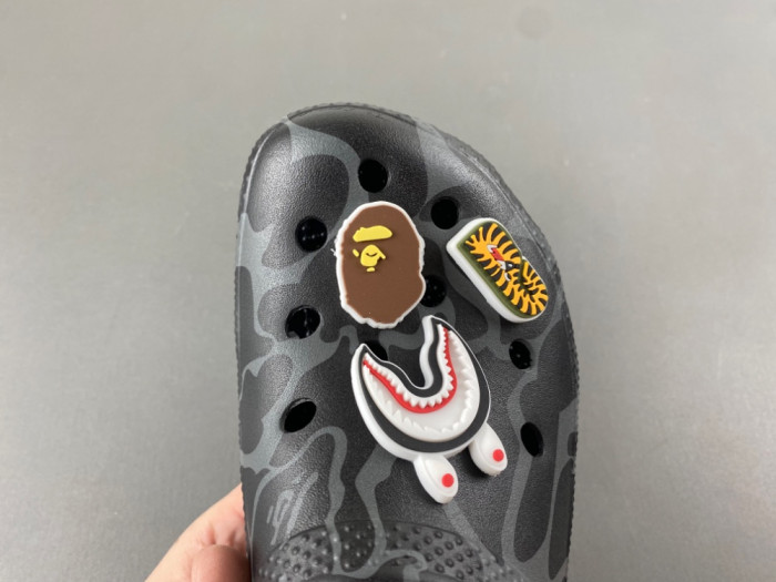 bape x Cr*0*s classic clog 