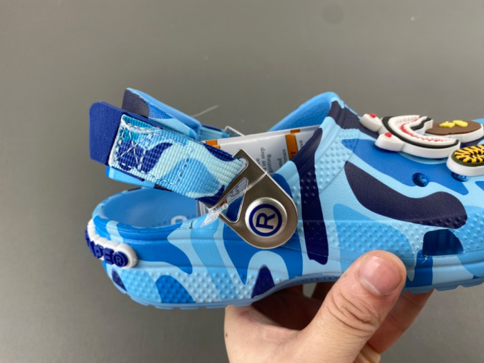 bape x Cr*0*s classic clog 