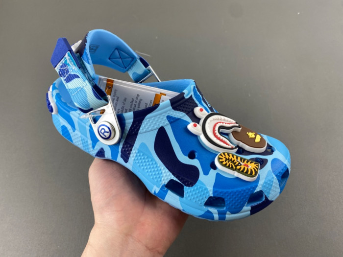 bape x Cr*0*s classic clog 