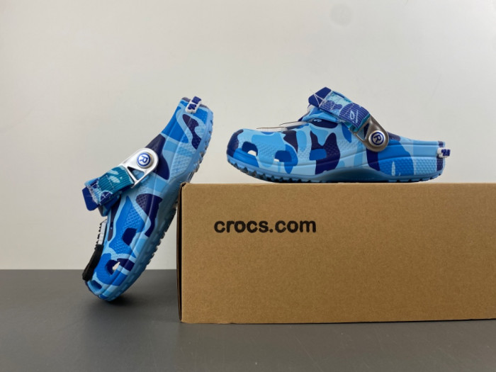 bape x Cr*0*s classic clog 