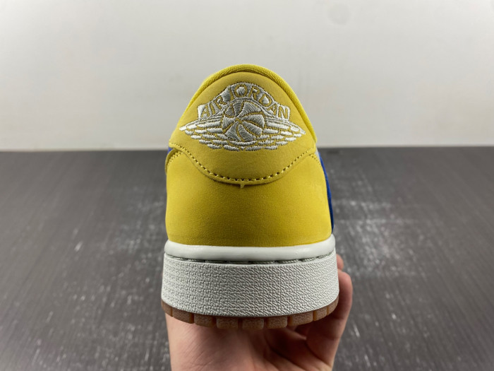 travis scott air jordan 1 low og canary dz4137-700