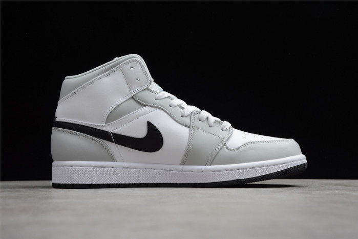 air jordan 1 mid light smoke grey (w) bq6472-015