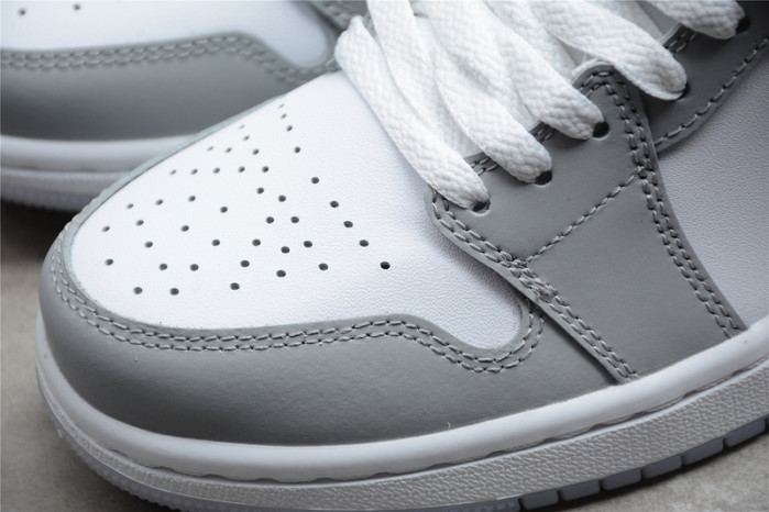 air jordan 1 mid wolf grey aluminum (w) bq6472-105