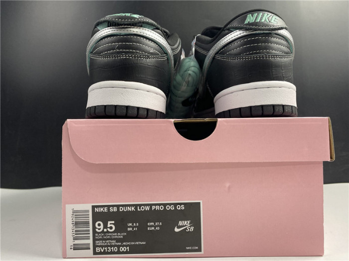 nike sb dunk low diamond S*pply co black diamond bv1310-001