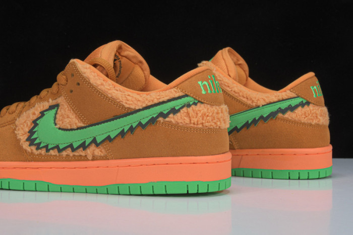nike sb dunk low grateful dead "orange bear" cj5378-800