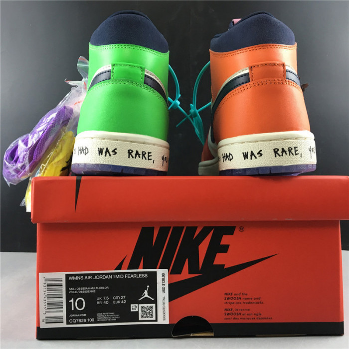 air jordan 1 mid se fearless melody ehsani (w) cq7629-100