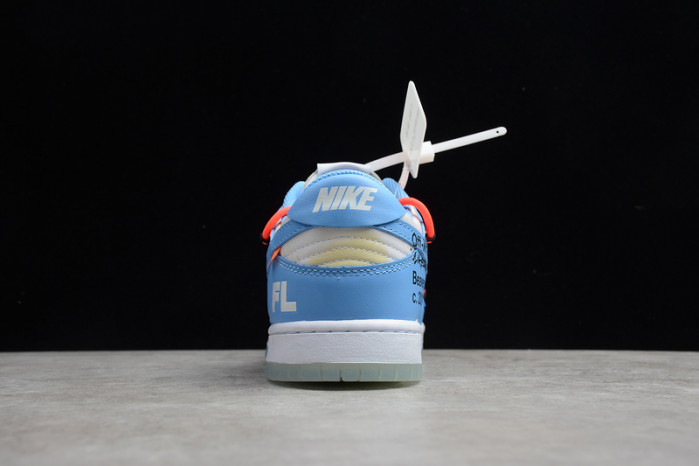 of x futura x nike dunk low “bright blue” ct0856-403