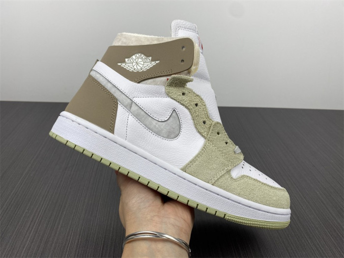 air jordan 1 high zoom air cmft olive aura (w) ct0979-102