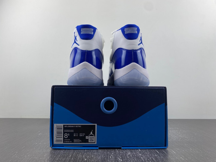 air jordan 11 retro "concord sketch" ct8012-114