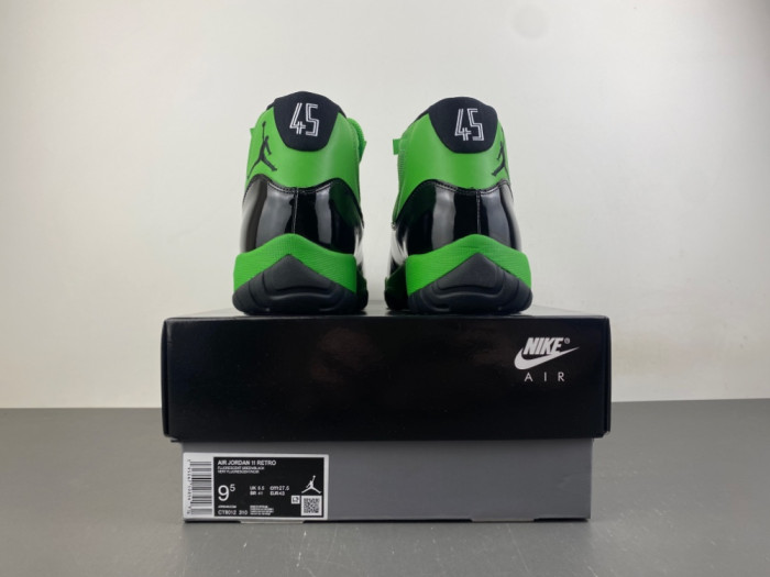 Air Jordan 11 Green Black CT8012-310