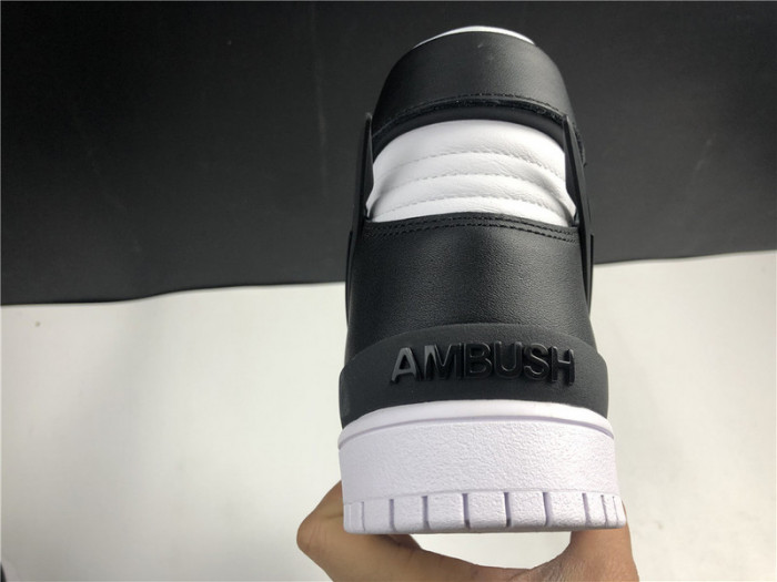 nike dunk high ambush black white cu7544-001
