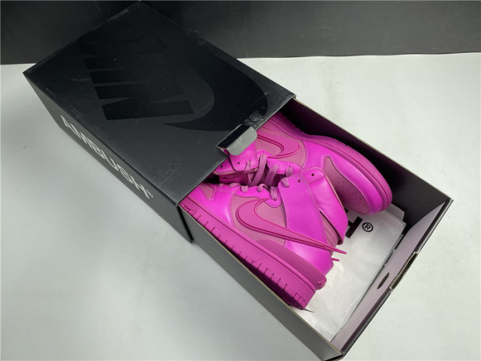 nike dunk high ambush active fuchsia cu7544-600