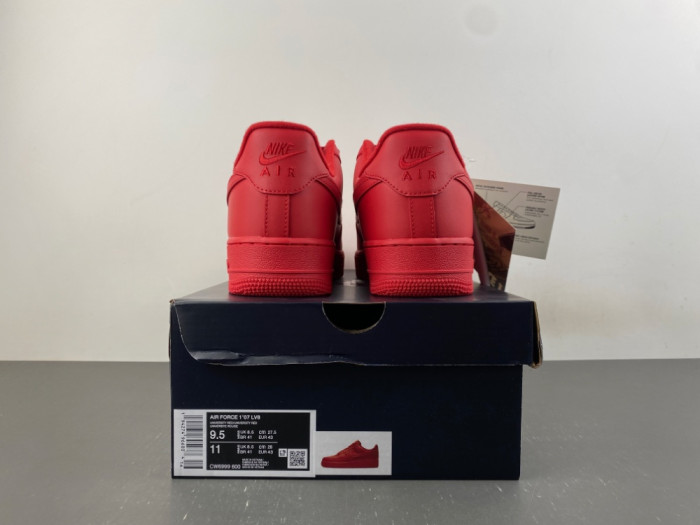 Nike Air Force 1 Low Triple Red CW6999-600