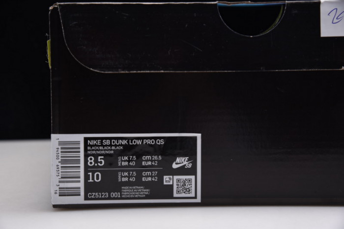 nike sb dunk low x civilist cz5123-001