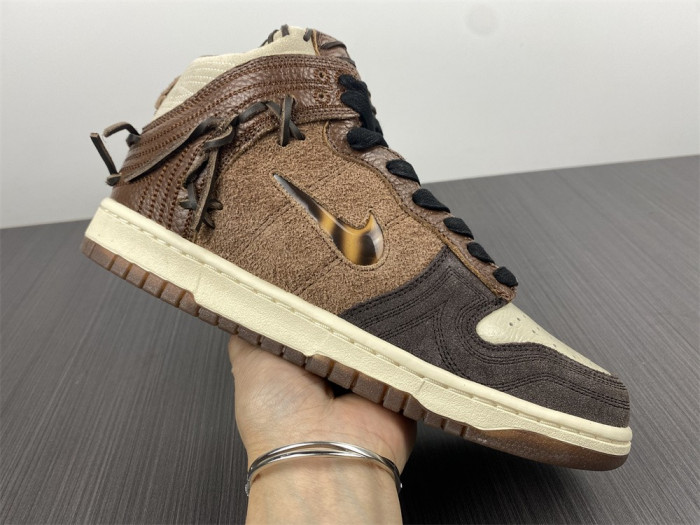 nike dunk high bodega legend fauna brown cz8125-200