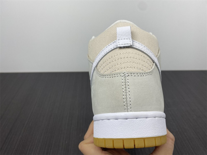nike sb dunk high pro iso orange label unbleached natural da9626-100