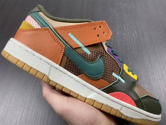 nike dunk low scrap archeo brown db0500-200