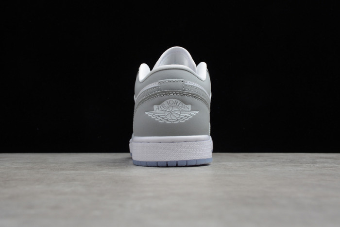air jordan 1 low wolf grey (w) dc0774-105