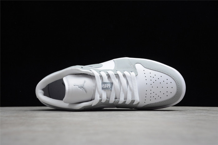 air jordan 1 low wolf grey (w) dc0774-105
