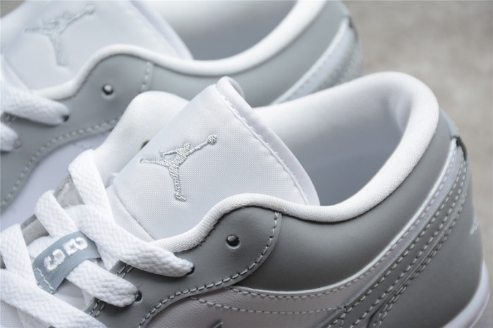 air jordan 1 low wolf grey (w) dc0774-105
