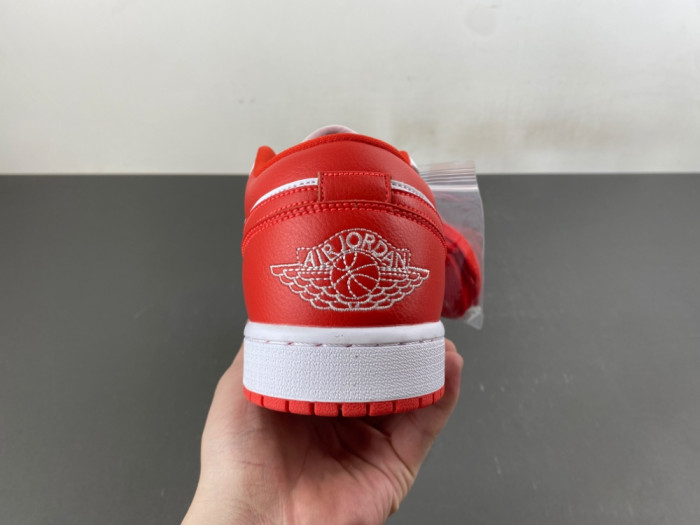 Air Jordan 1 Low White Chile Red DC0774-110