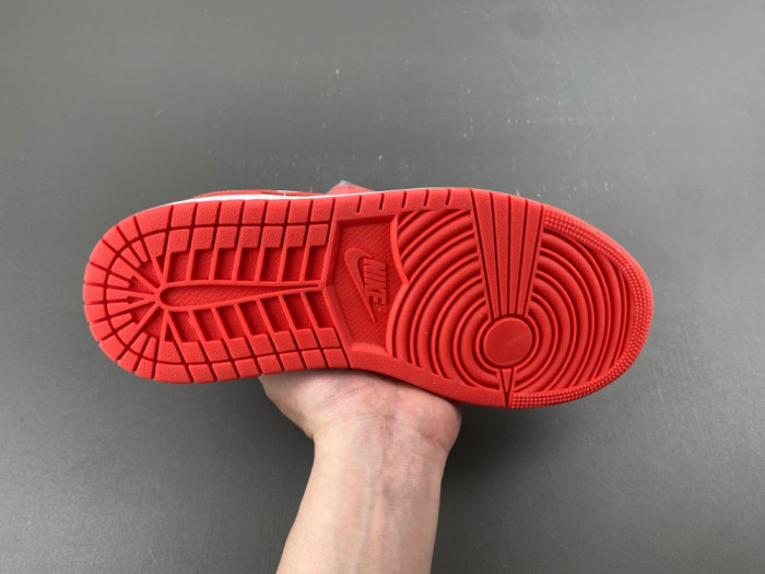 Air Jordan 1 Low White Chile Red DC0774-110