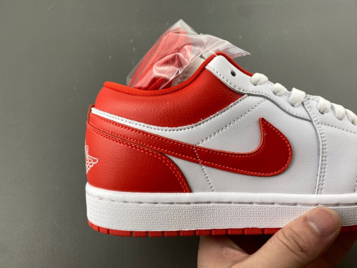 Air Jordan 1 Low White Chile Red DC0774-110