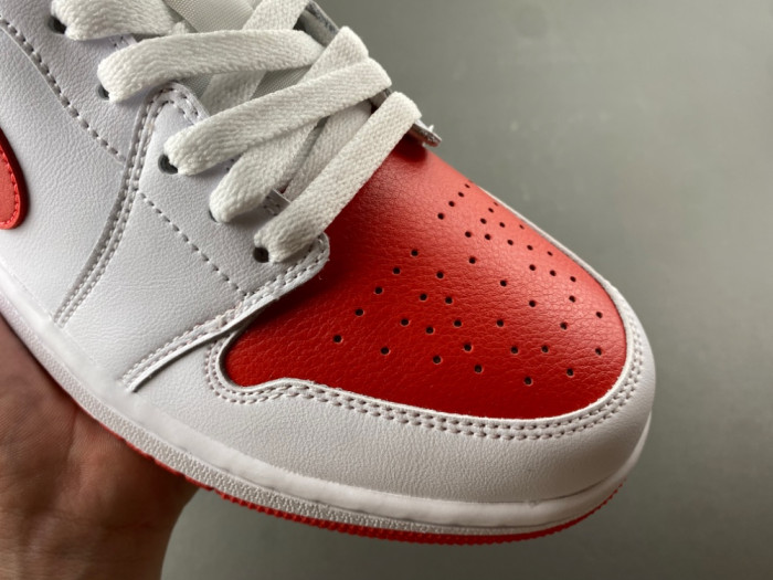 Air Jordan 1 Low White Chile Red DC0774-110