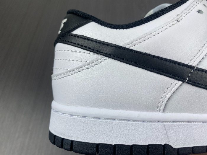 nike dunk low white black wmns dd1503-113