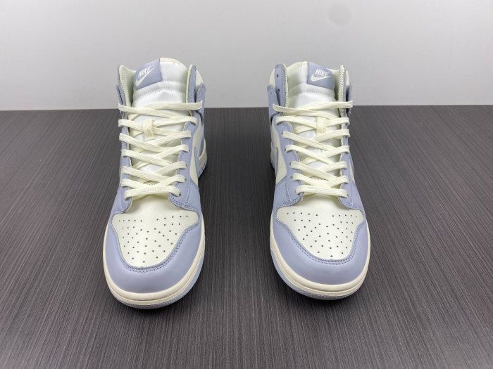 nike dunk high sail football grey (w) dd1869-102