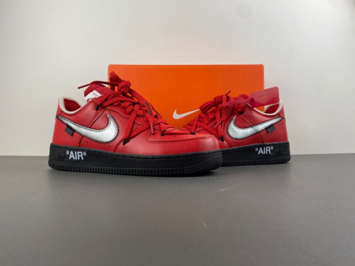 Off-White x Nike Air Force 1 Low Red DD1876-600