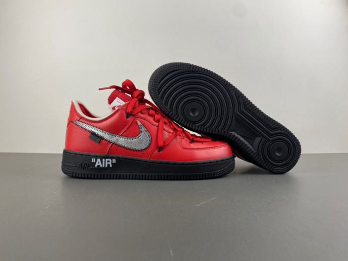 Off-White x Nike Air Force 1 Low Red DD1876-600
