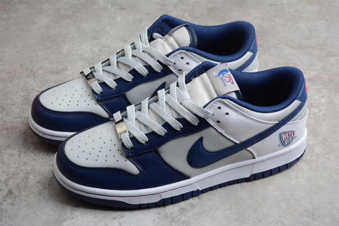 nike dunk low emb nba 75th anniversary brooklyn nets dd3363-001