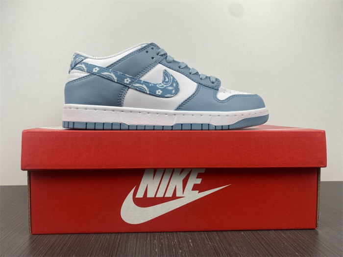 nike dunk low blue paisley (w) dh4401-101