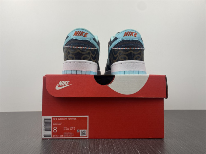 nike dunk low barbershop black dh7614-001