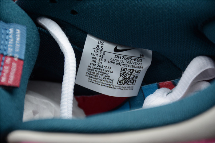 nike sb dunk low pro parra abstract art (2021) dh7695-600