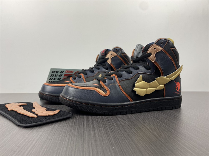 nike sb dunk high rx-0 unicorn gundam 02 banshee dh7717-400