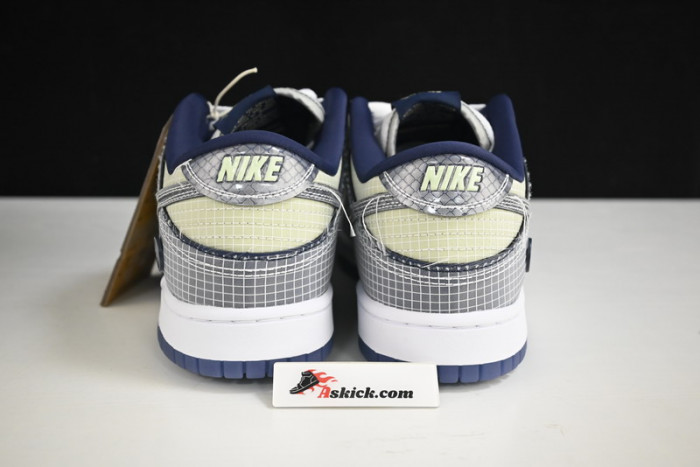 nike union la x dunk low midnight navy dj9649-401