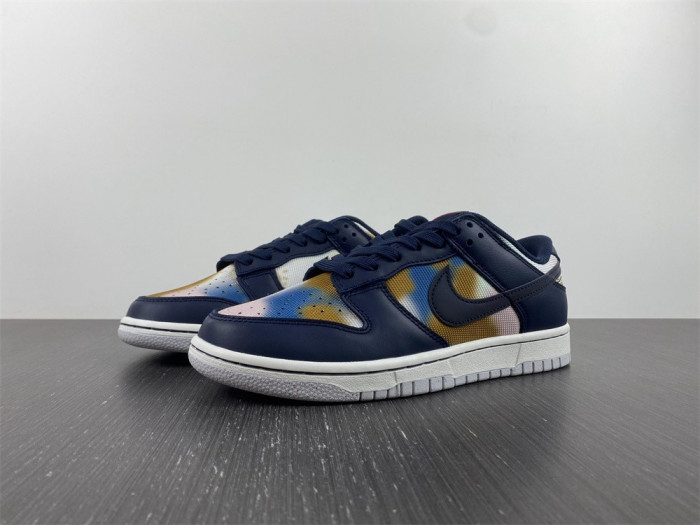 nike dunk low graffiti navy dm0108-400