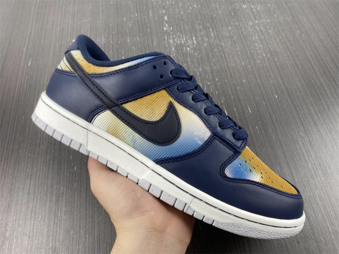 nike dunk low graffiti navy dm0108-400