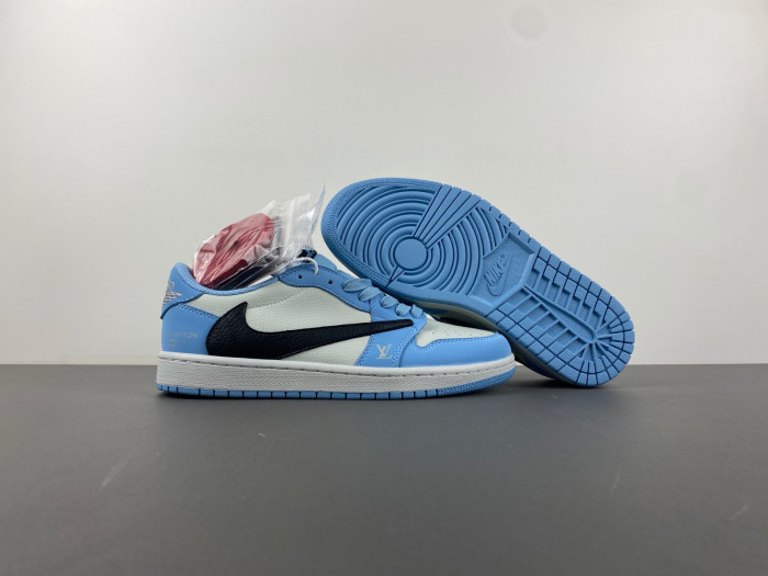 L1V x Travis Scott x Air Jordan 1 Low DM7866-107