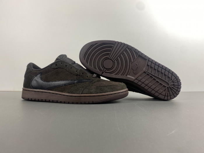 travis scott x air jordan 1 low og “velvet brown” dm7866-202.