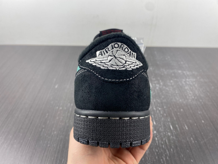 travis scott x air jordan 1 low "T*f*ny" customs dm7866-311